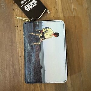 Disney Loungefly Star Wars Wallet Iconic Episode IV Luke and Leia NWT